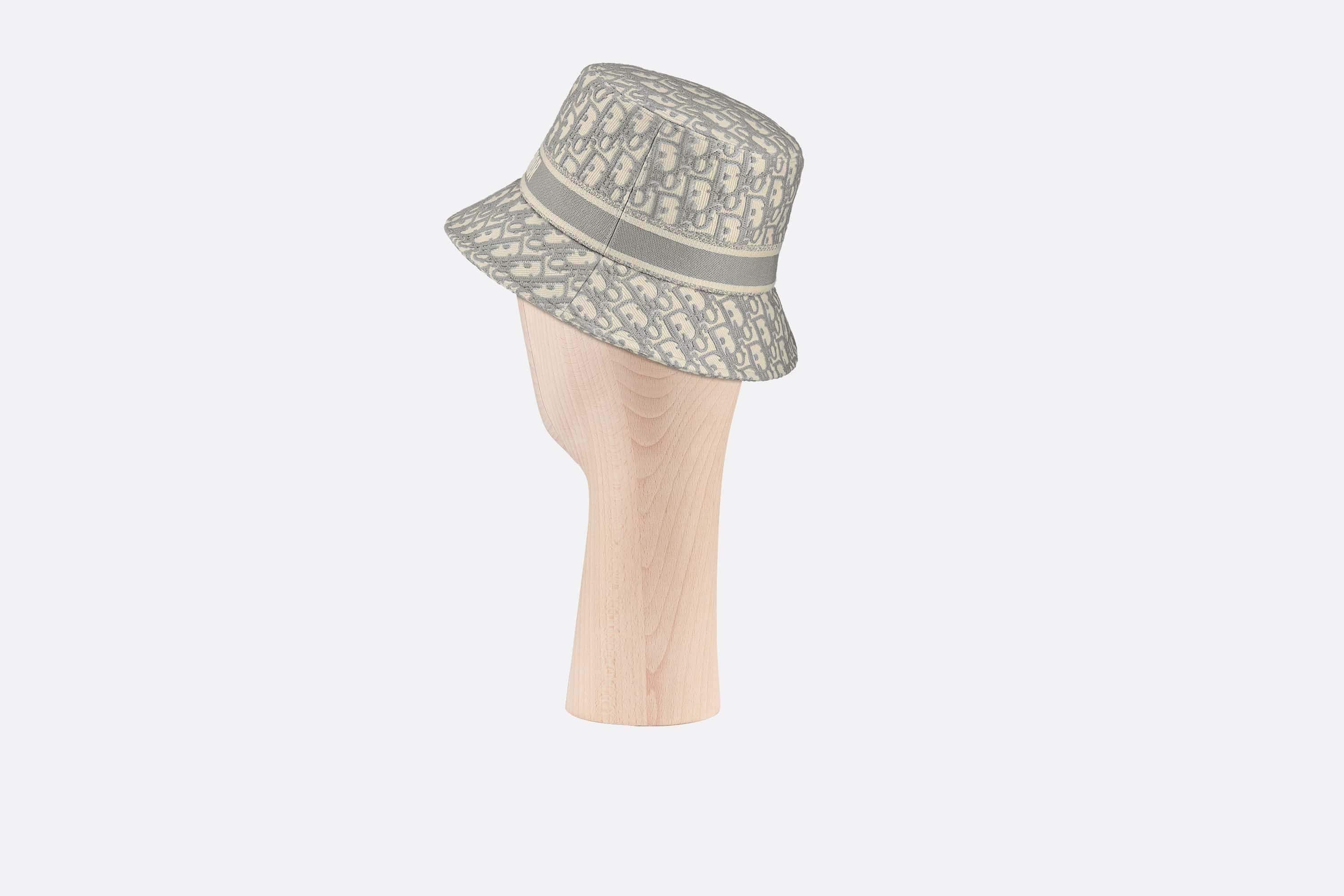 Dior Oblique Small Brim Bucket Hat - 3