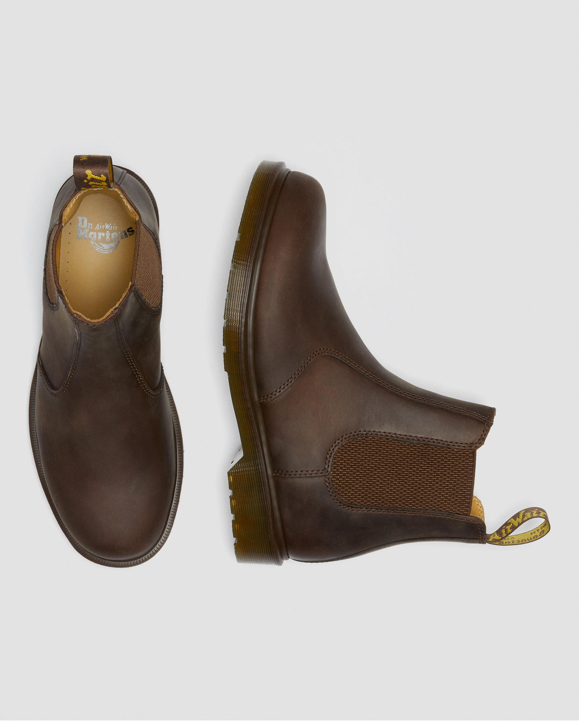 2976 Crazy Horse Leather Chelsea Boots - 9