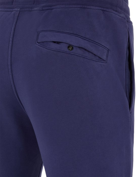 64551 GARMENT-DYED COTTON FLEECE  ROYAL BLUE - 4