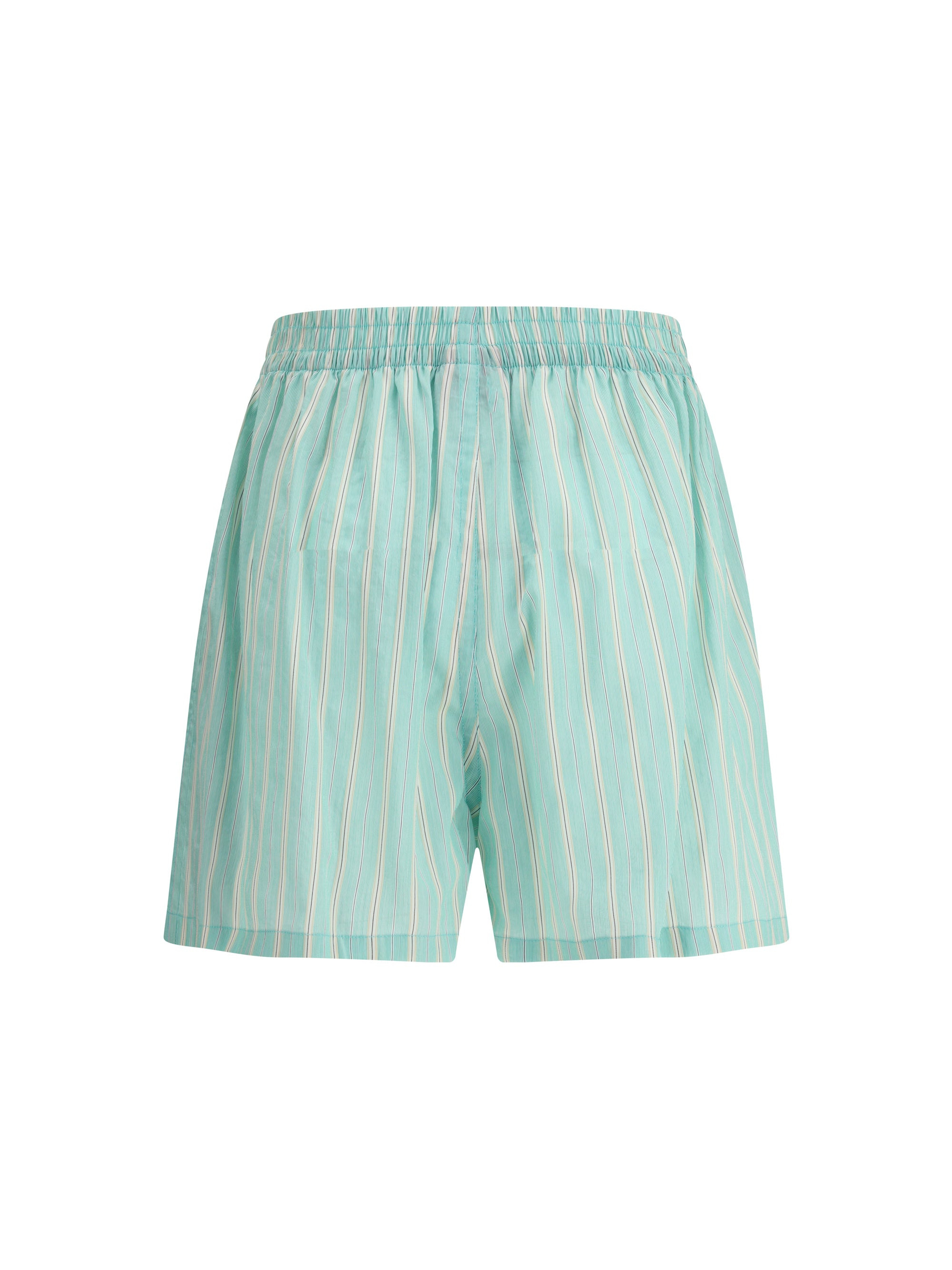 Balenciaga Women Striped Shorts - 2