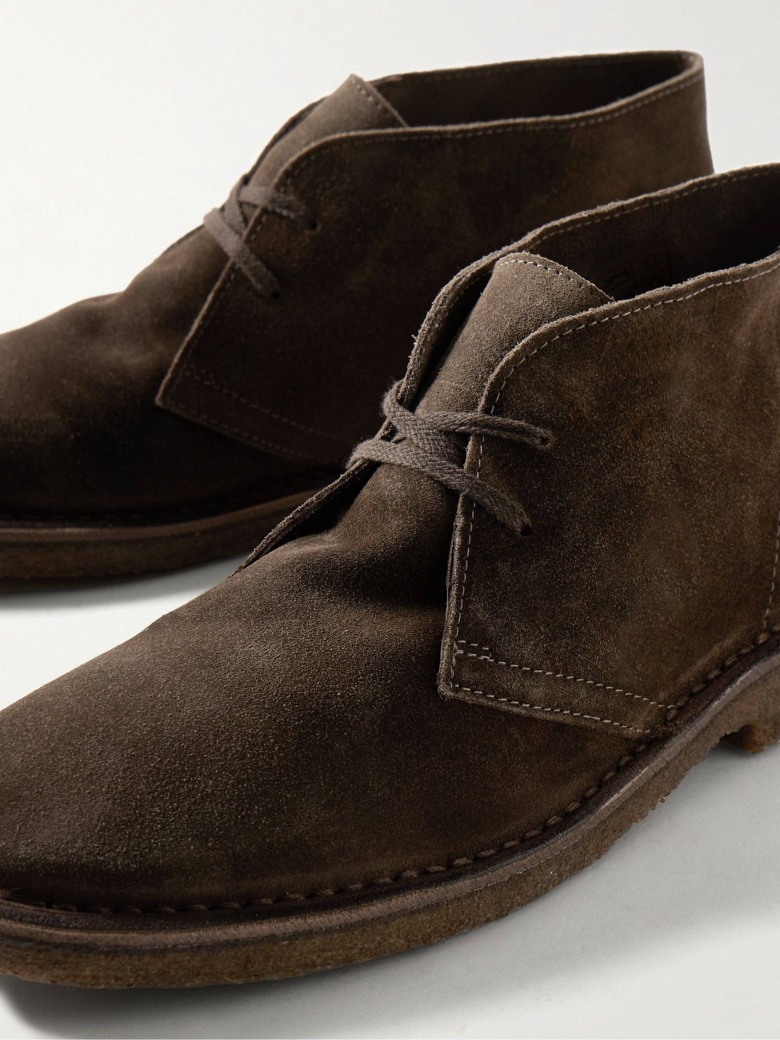 Clifford Suede Desert Boots Brown - 6