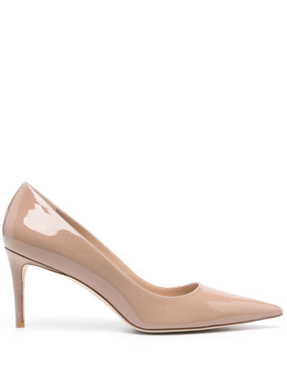 Stuart 75mm leather pumps - 1