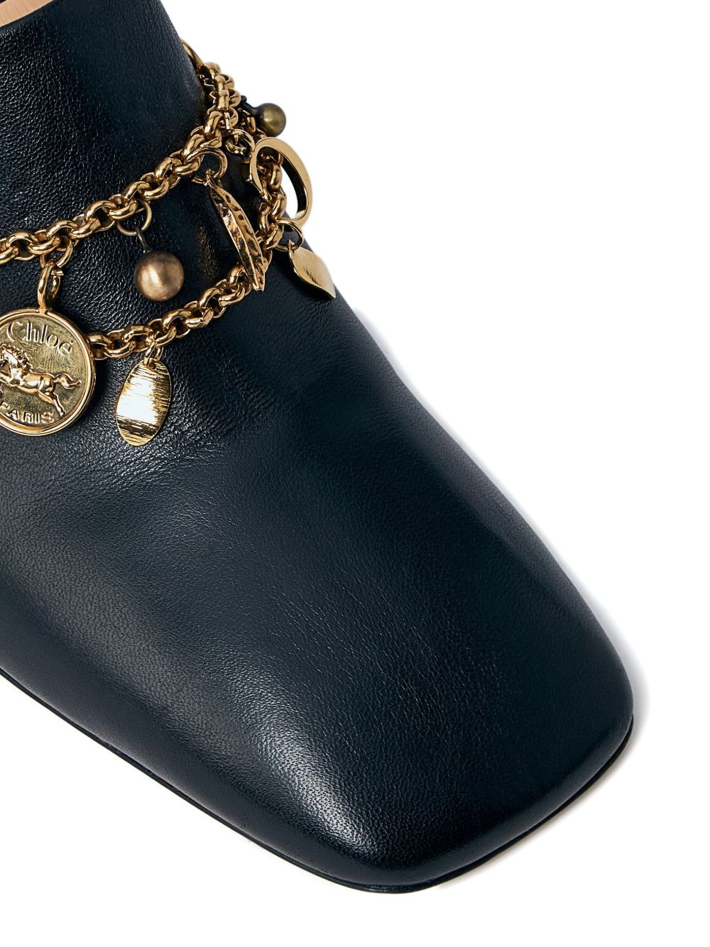 80mm charm-embellished heeled mules - 5