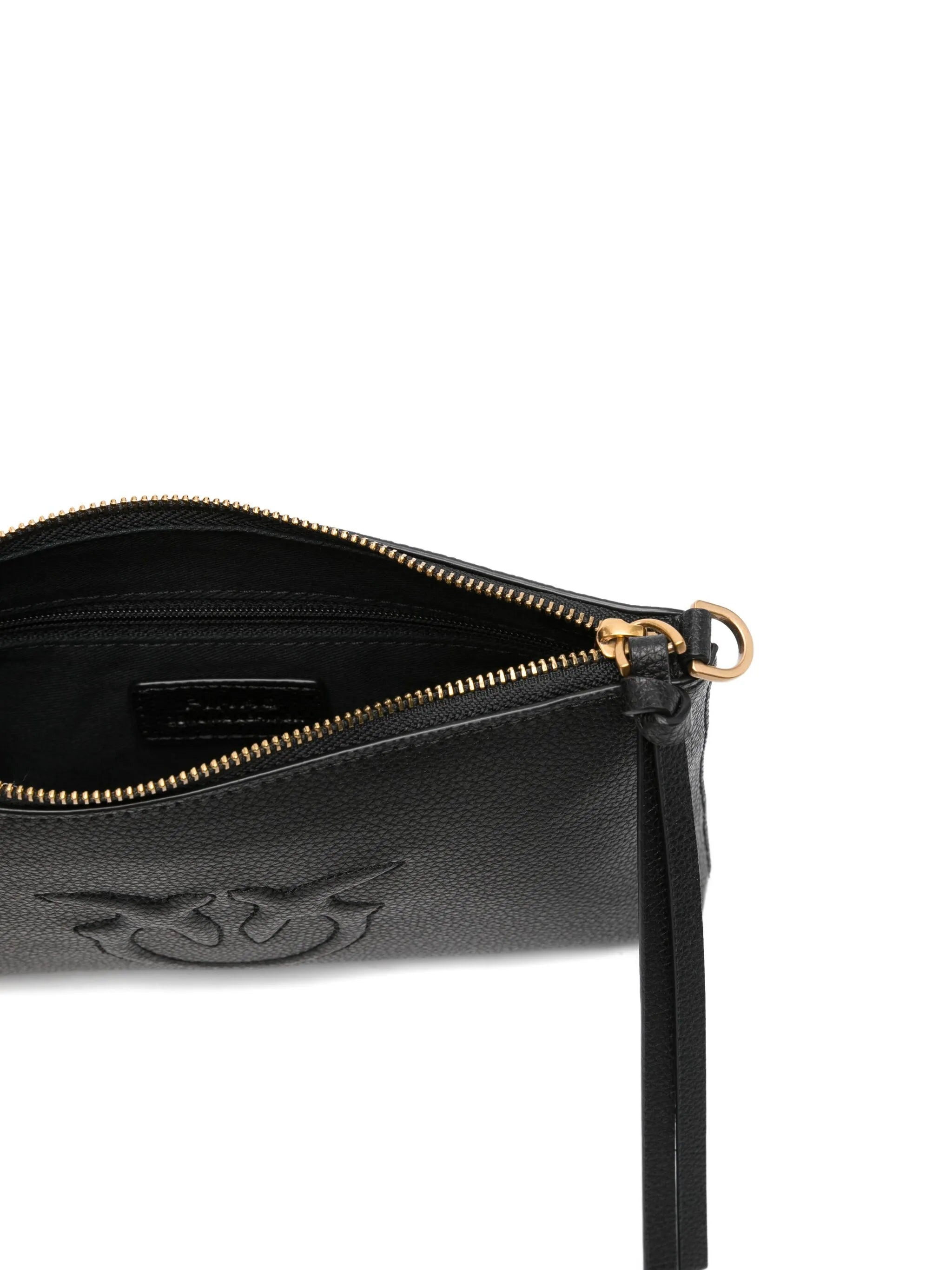 Pinko Embossed-logo Leather Cross-body Bag - 3
