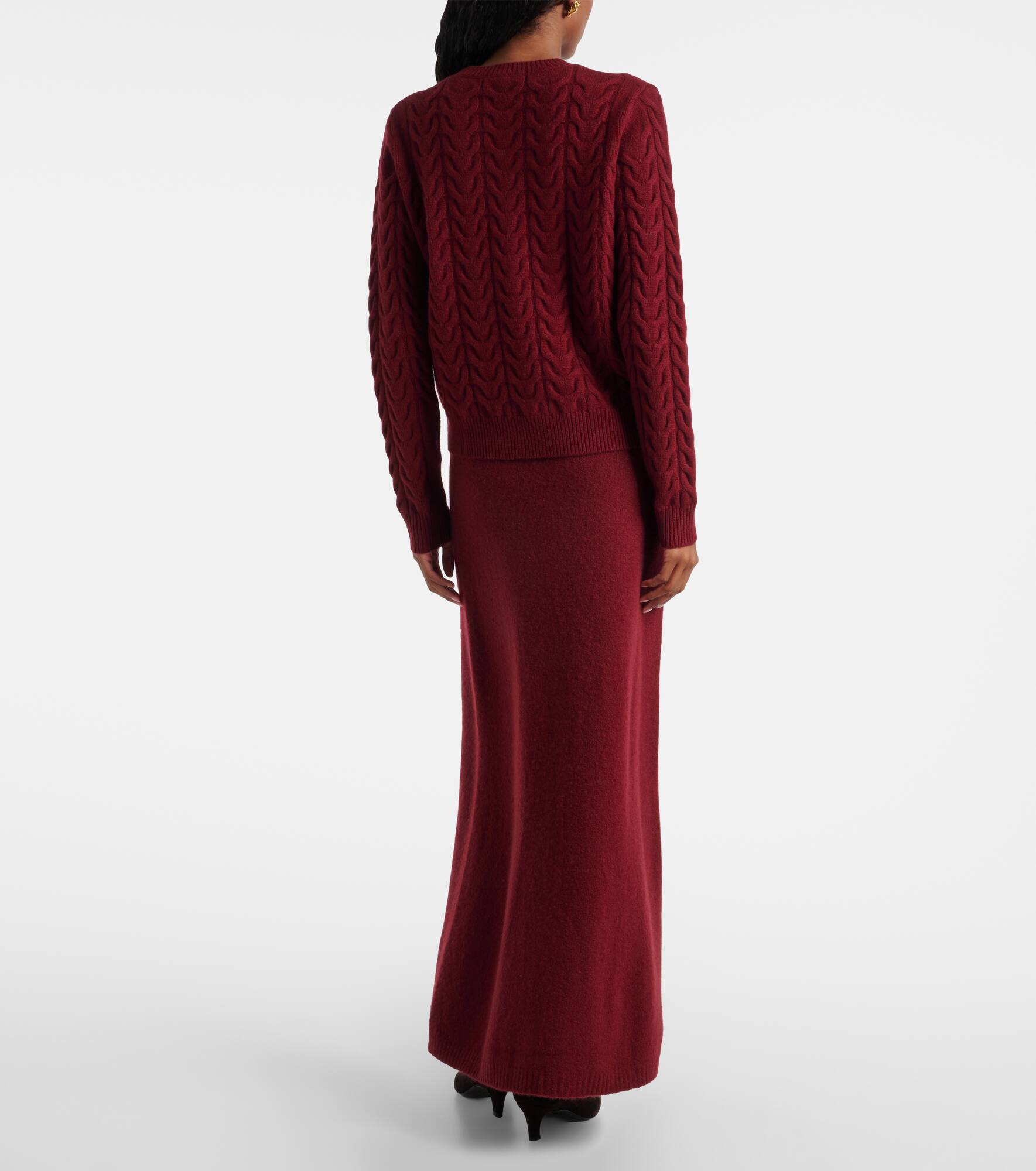 Aramis cable-knit cashmere sweater - 3