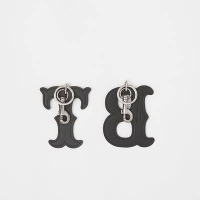 Burberry Letter Motif Leather Key Charms outlook