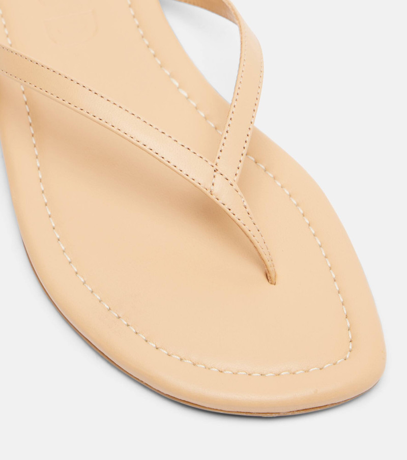 Freja leather thong sandals 5