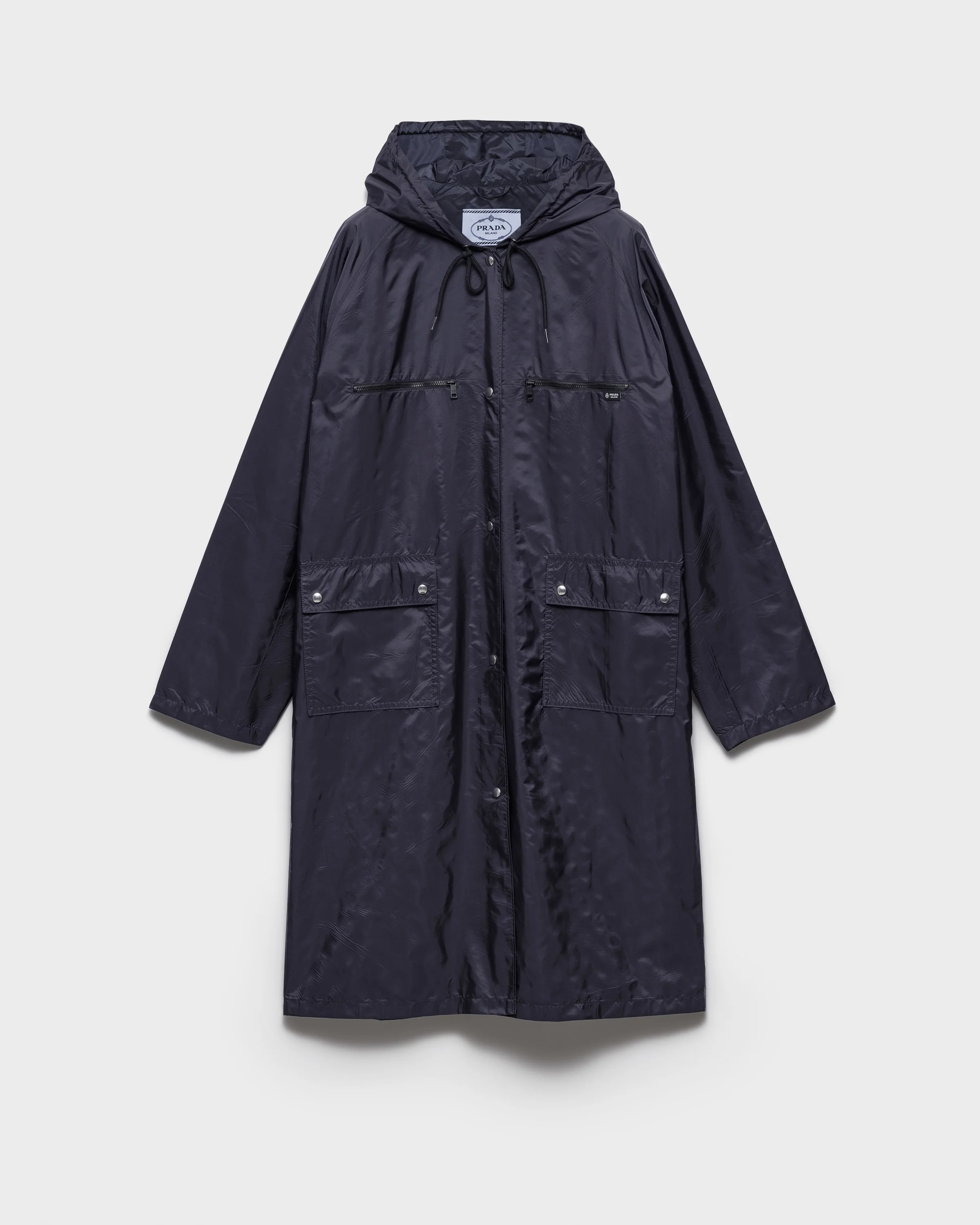 Lightweight Re-Nylon raincoat - 1