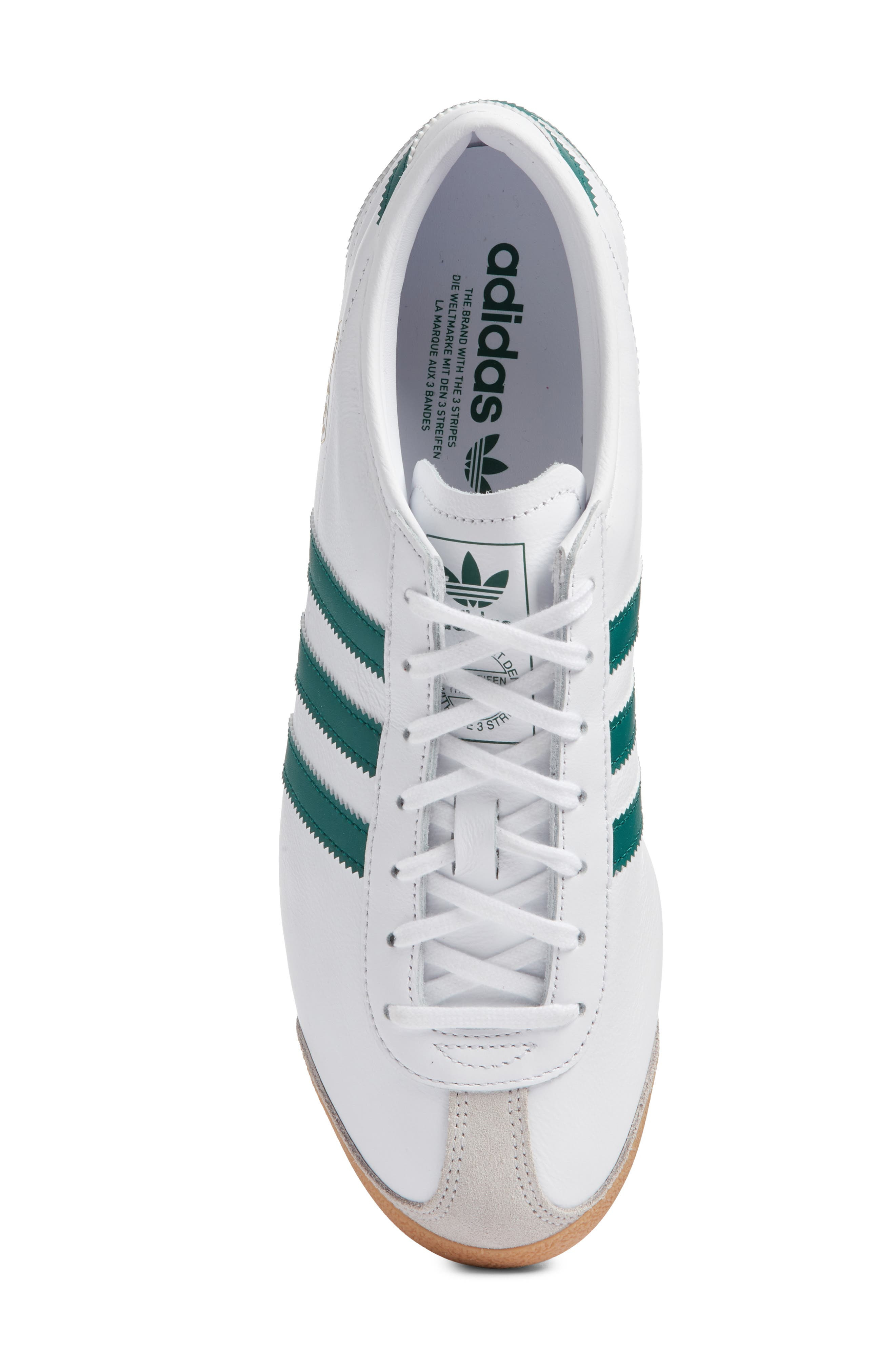 adidas Italia 70s Shoe in White/Collegiate Green/Gum at Nordstrom - 5