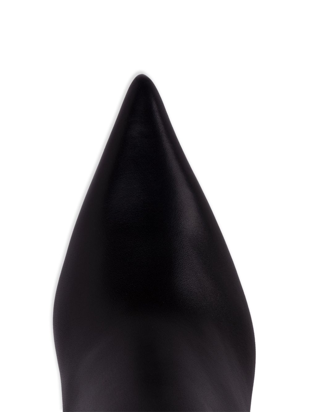 Spike pointed-toe knee-high boots - 4