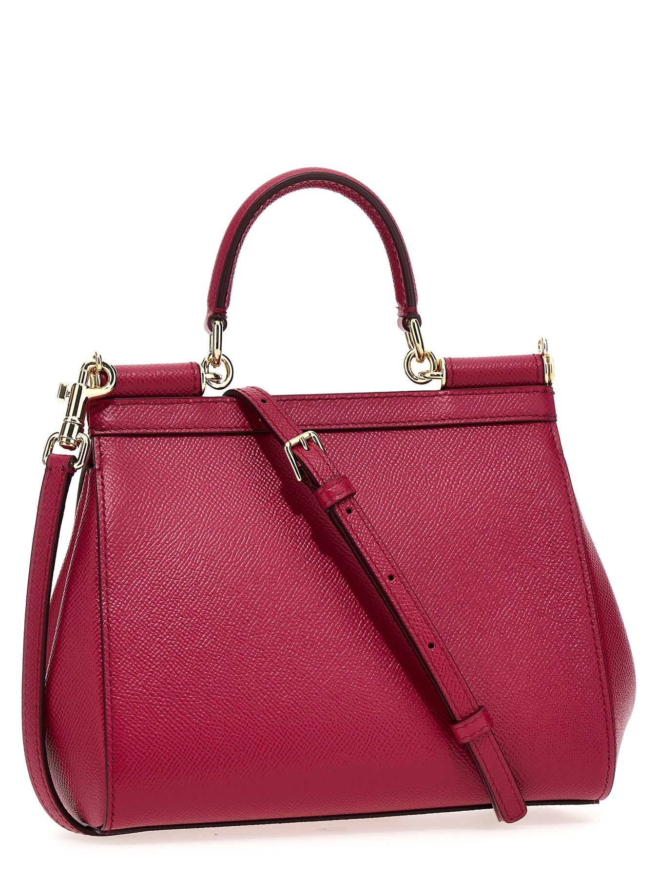 Sicily Mini Handbag Hand Bags Fuchsia - 2