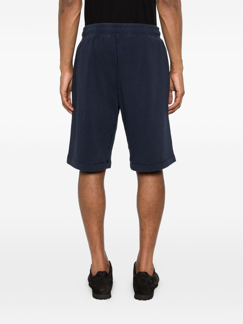 fleece drawstring-waist shorts 4