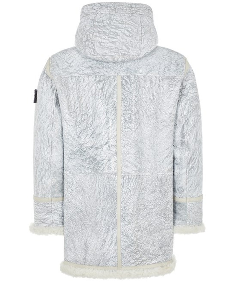Stone Island 00197 VITRIFIED SHEEPSKIN PEARL GRAY outlook