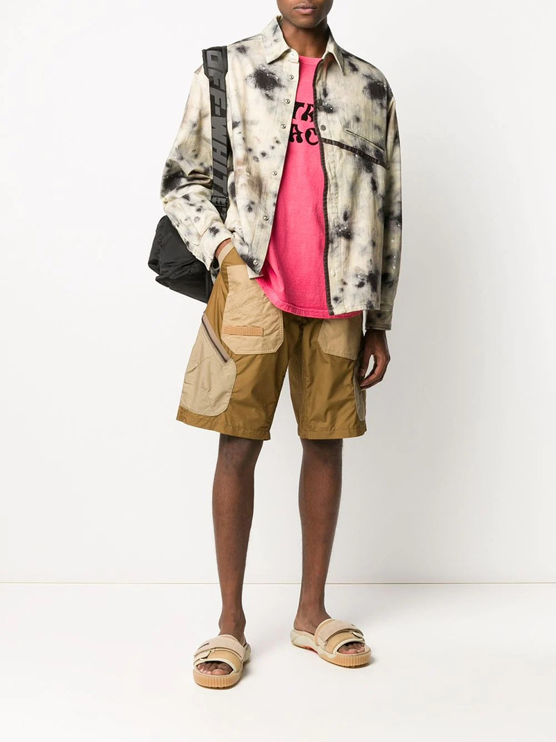 A-COLD-WALL* x Diesel Red Tag stain-print lightweight jackets outlook