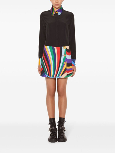 PUCCI Iride-print mini skirt outlook