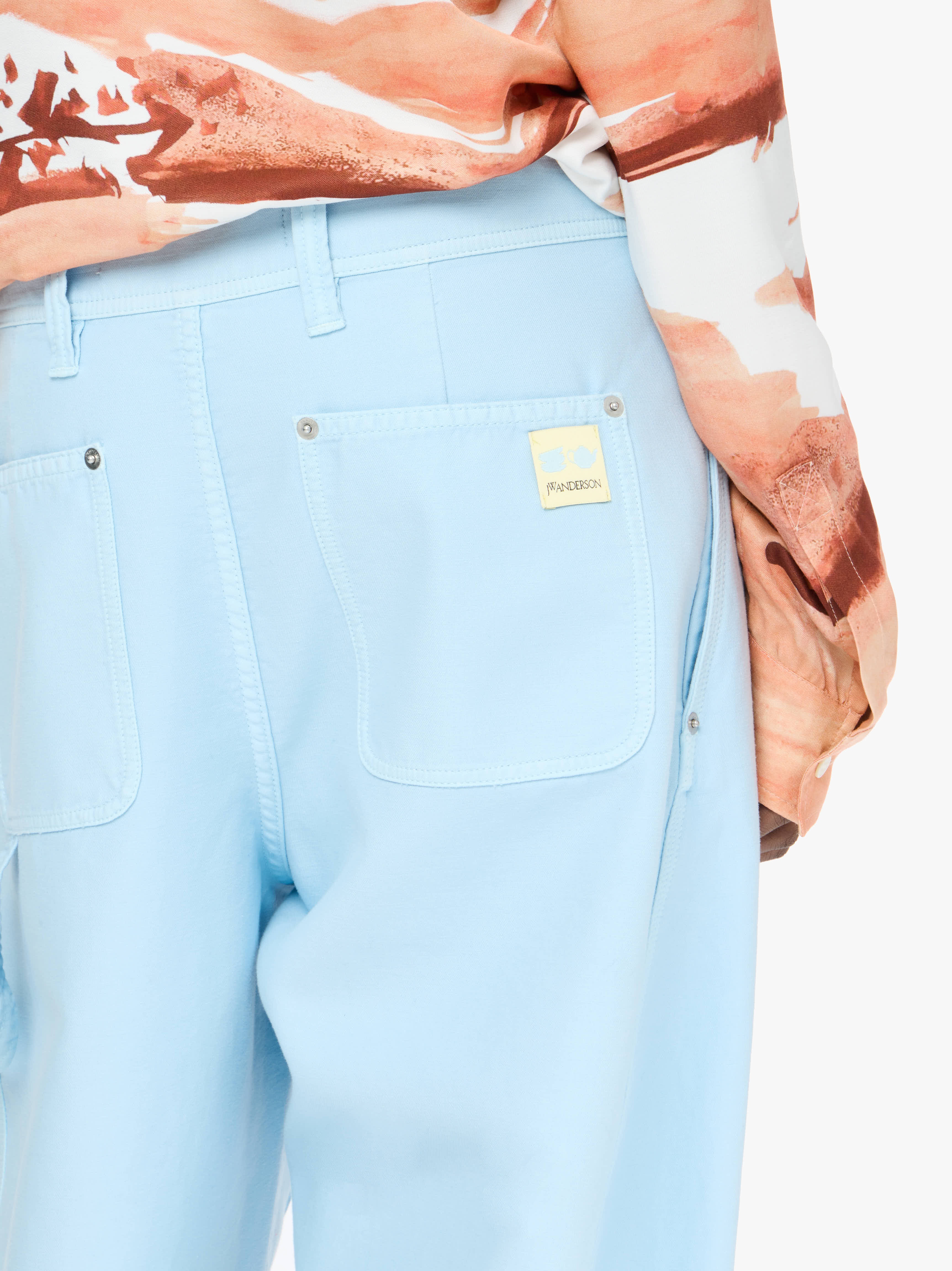 TWISTED SEAM TROUSERS - 4