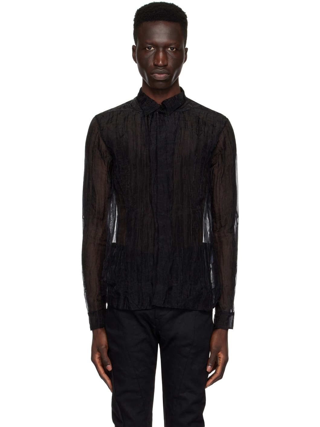 Black Formal Shirt - 1