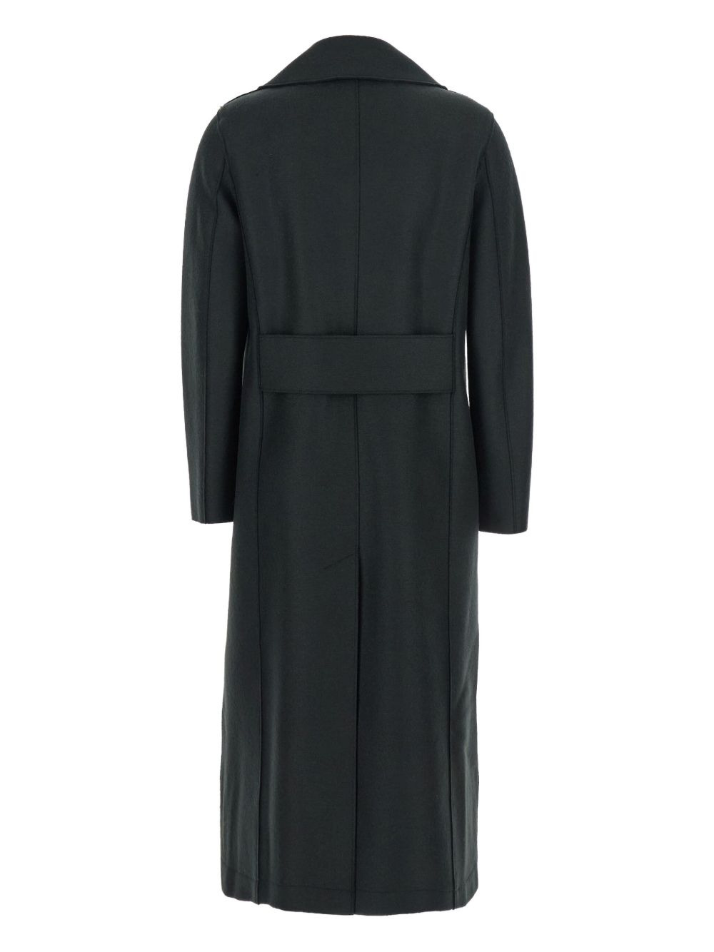 Military double-breasted gold-button coat - 2