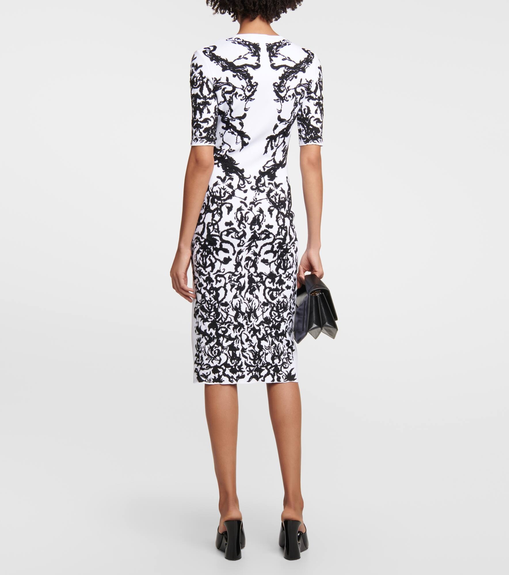 Printed midi dress - 3
