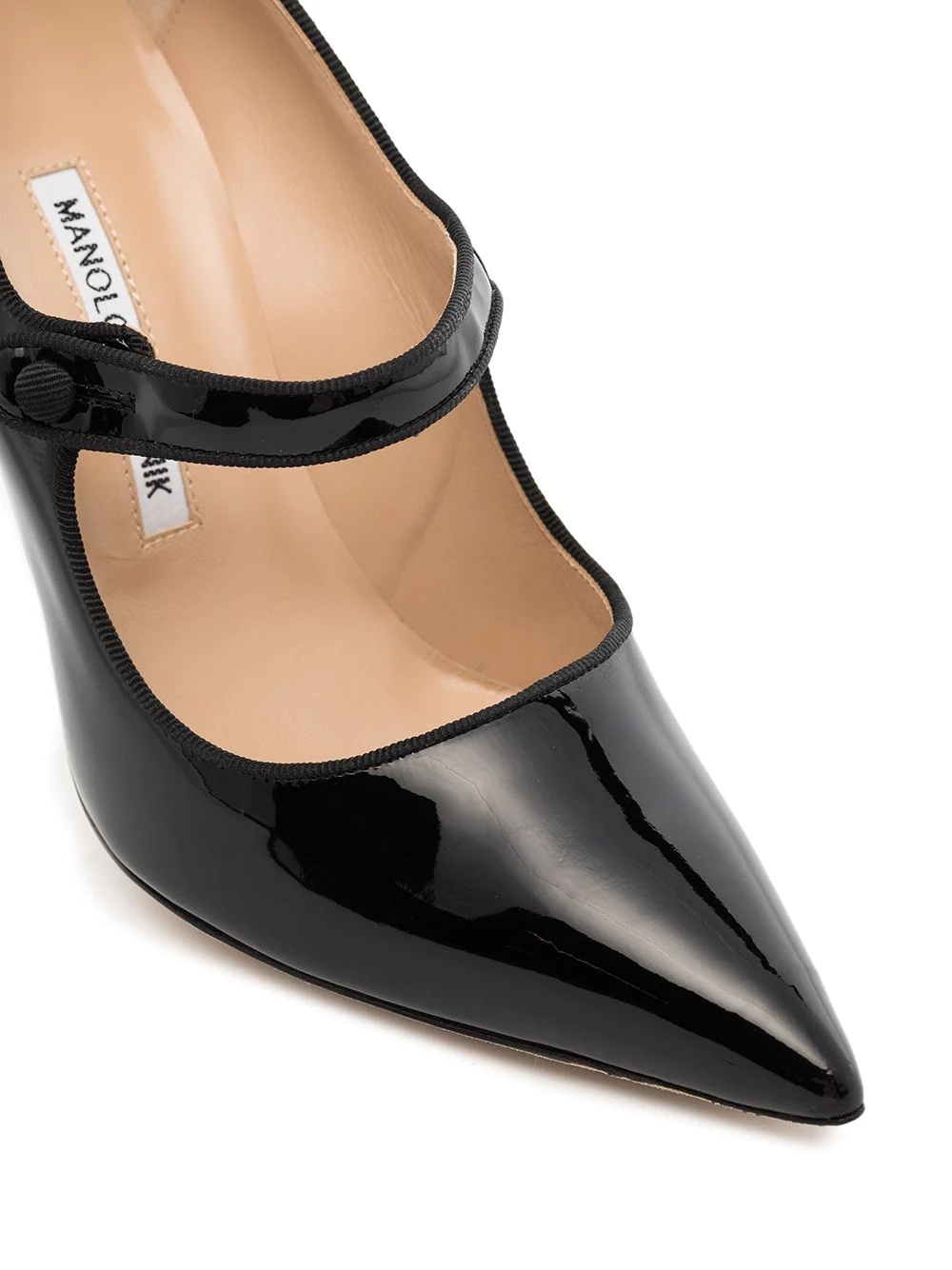 Campari 105mm pointed-toe pumps - 4