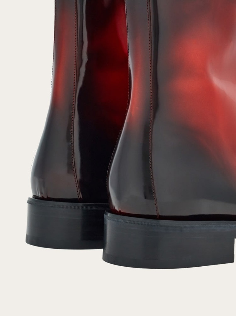 FERRAGAMO DUAL TONE ANKLE BOOT outlook