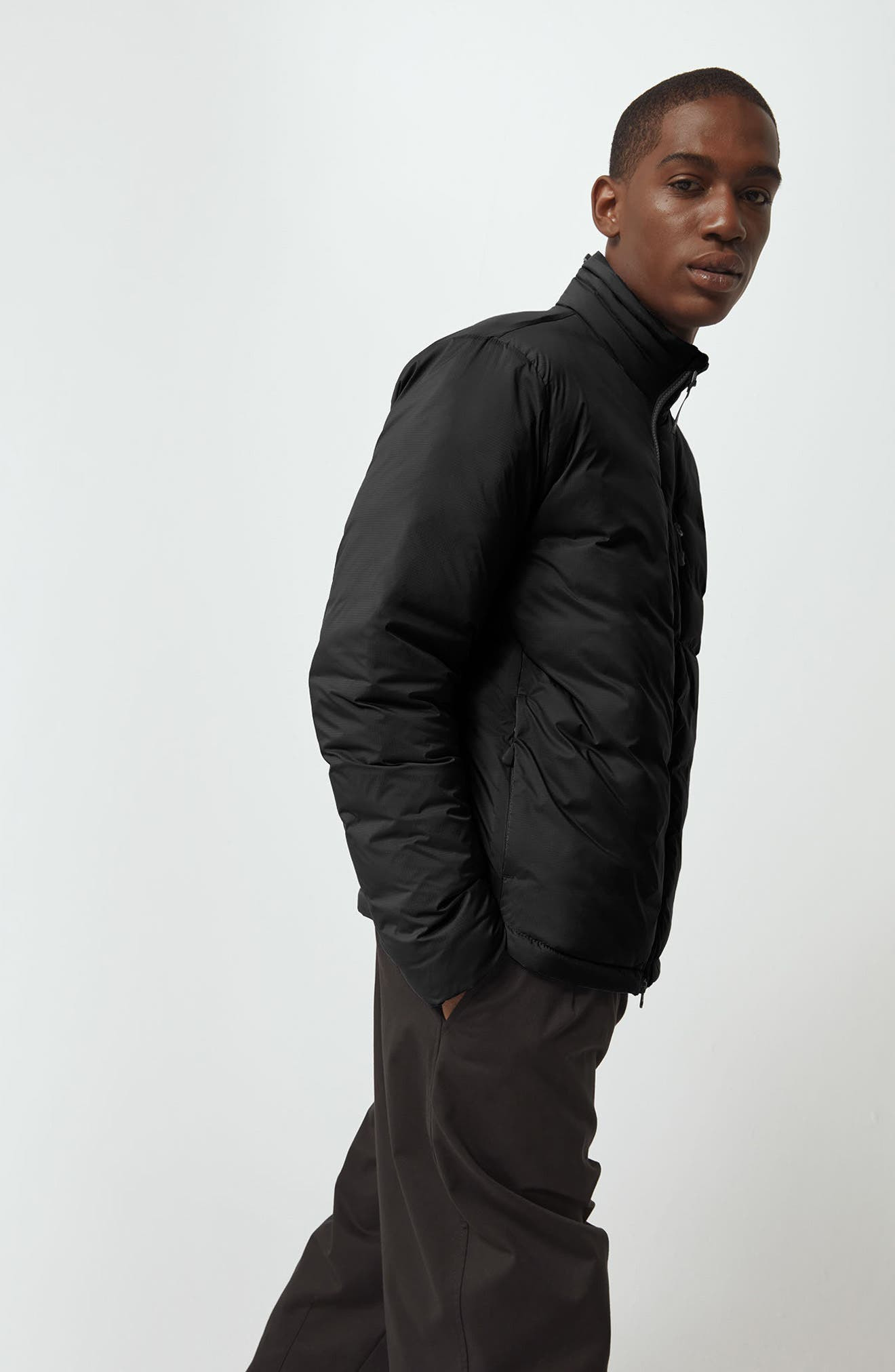 Canada Goose Lodge Packable 750 Fill Power Down Jacket in Black at Nordstrom - 8