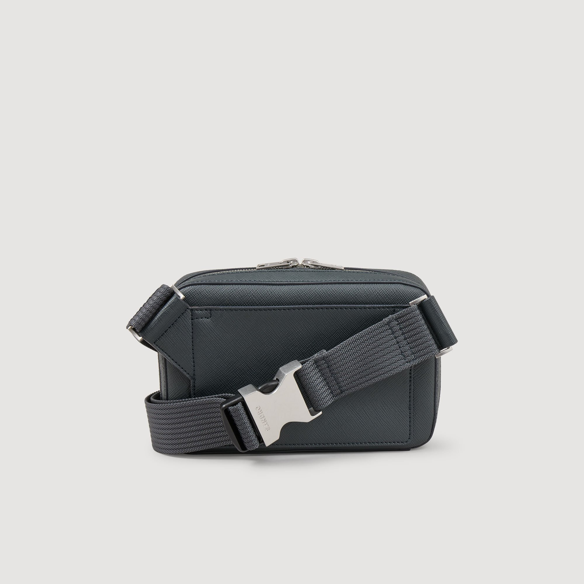 SMALL RECONSTITUED LEATHER BAG - 5