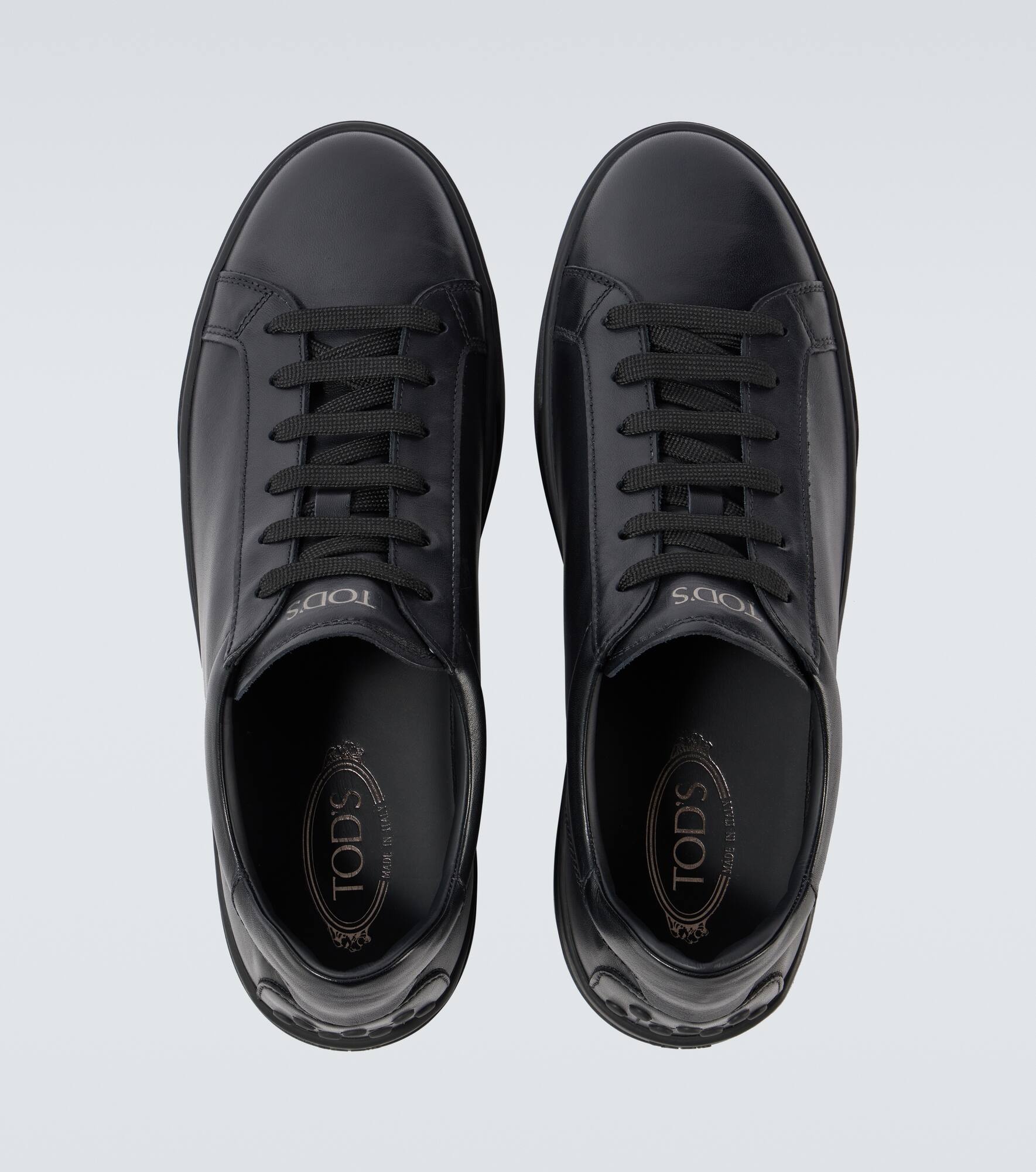 Leather sneakers - 4