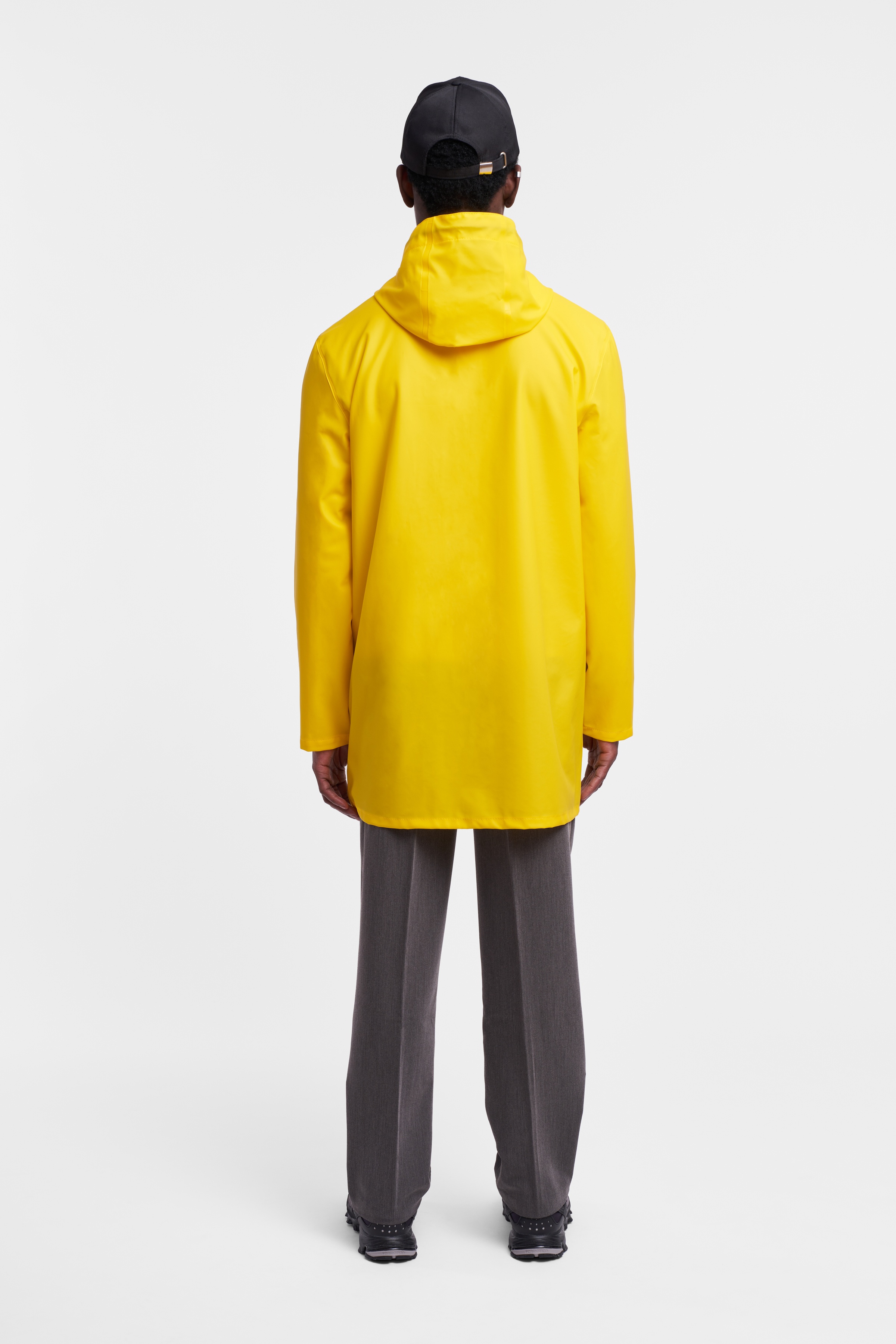 Stockholm Lightweight Raincoat Yellow - 4