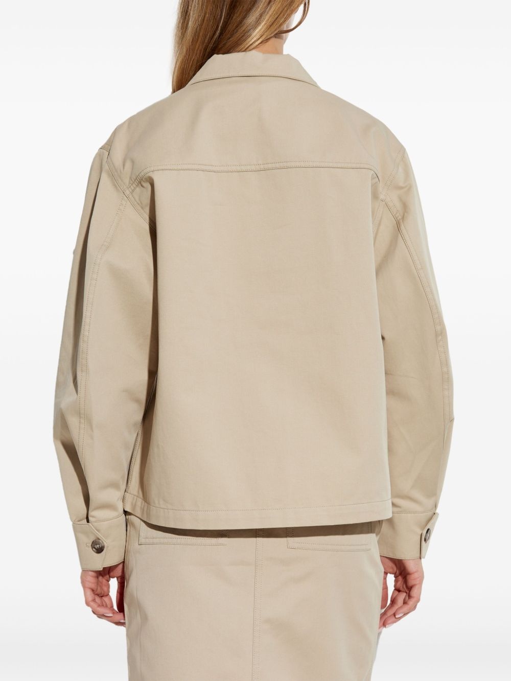 cotton shirt jacket - 4