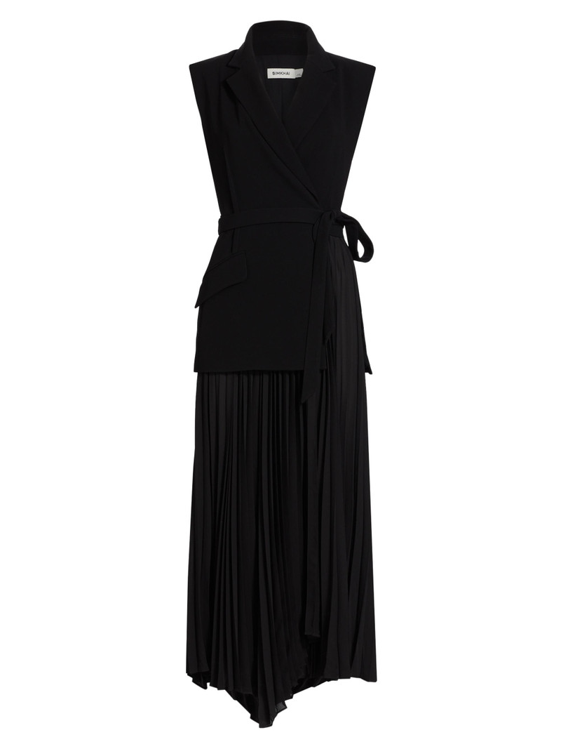 Women's Helena Combo Blazer Dress - Black 1