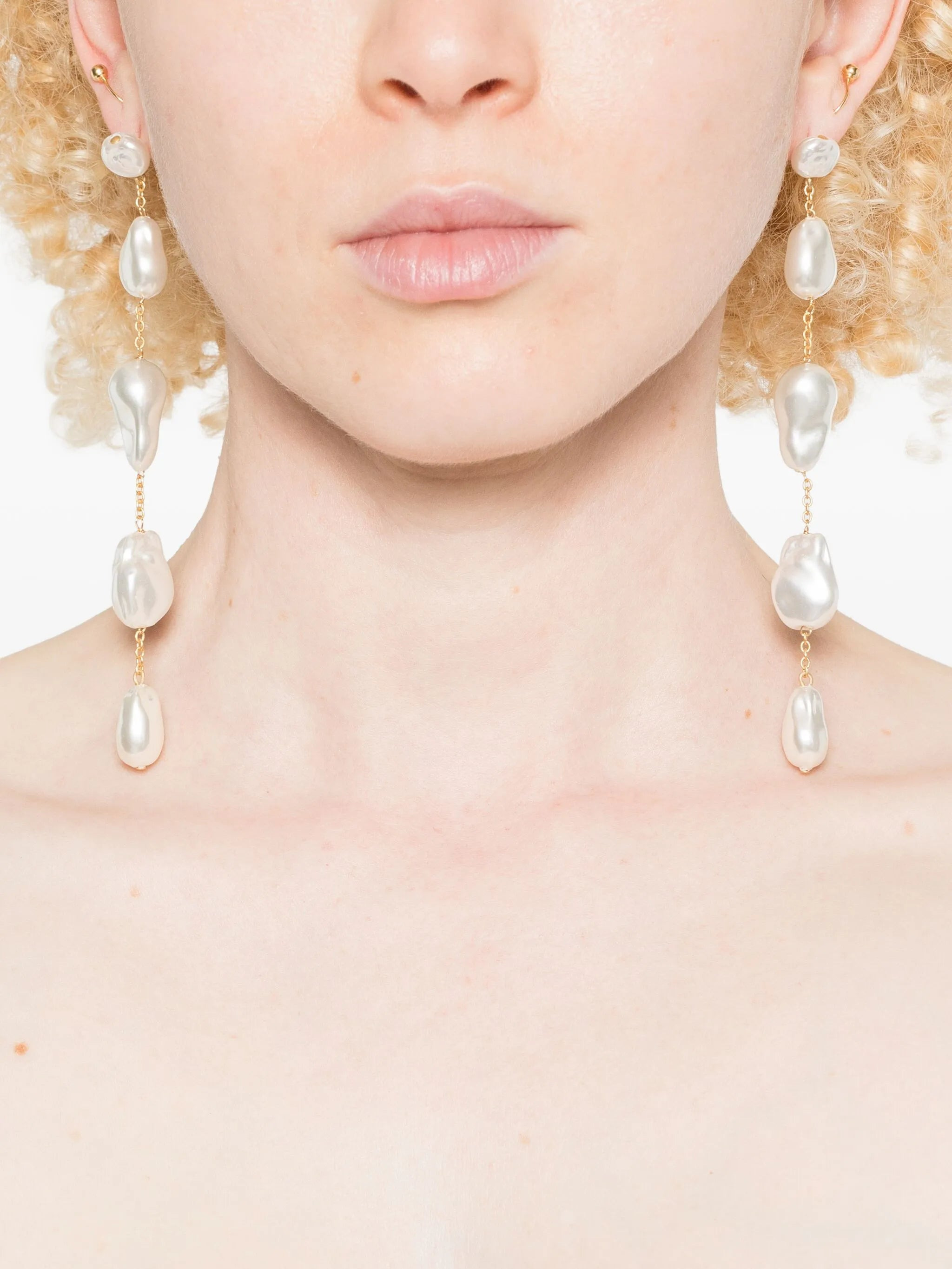 Cult Gaia Vana Faux-pearl Earrings - 2