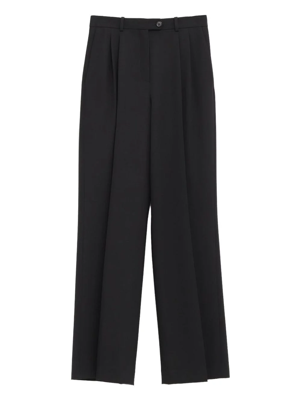 belt loops pleats trousers - 1