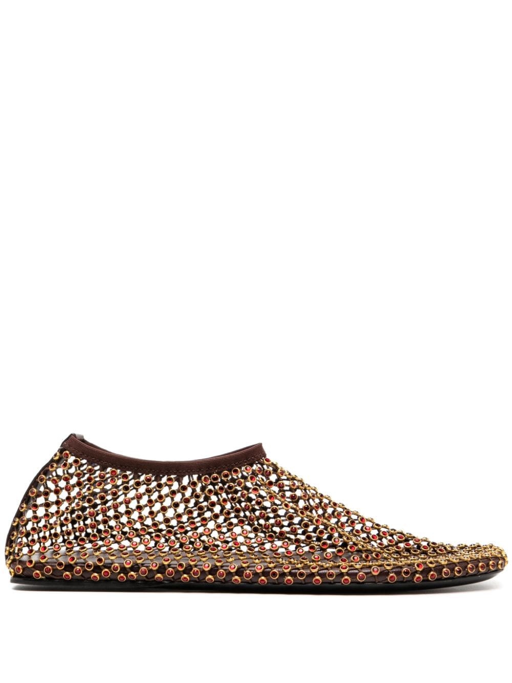 Minette crystal ballerina shoes - 1