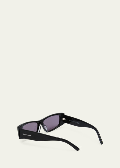 Givenchy GV Day Acetate Rectangle Sunglasses outlook