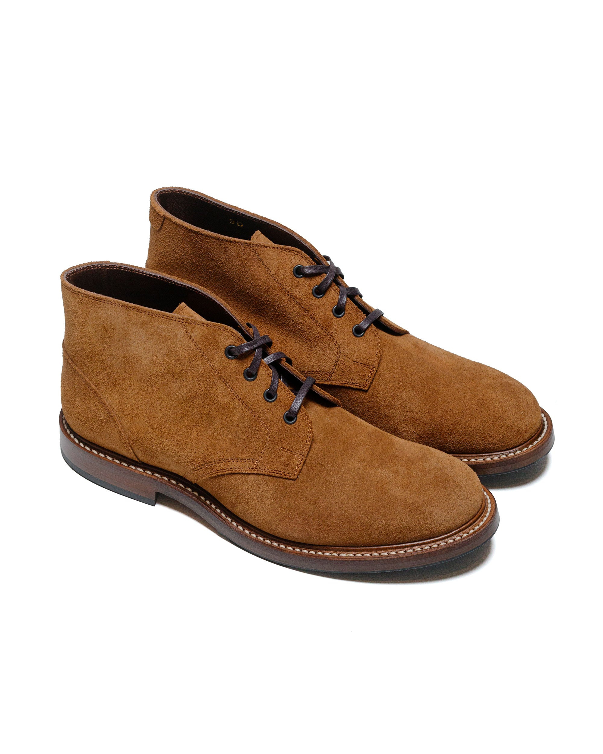 The Steadfast Chukka Boots Japanese Suede Mustard - 3