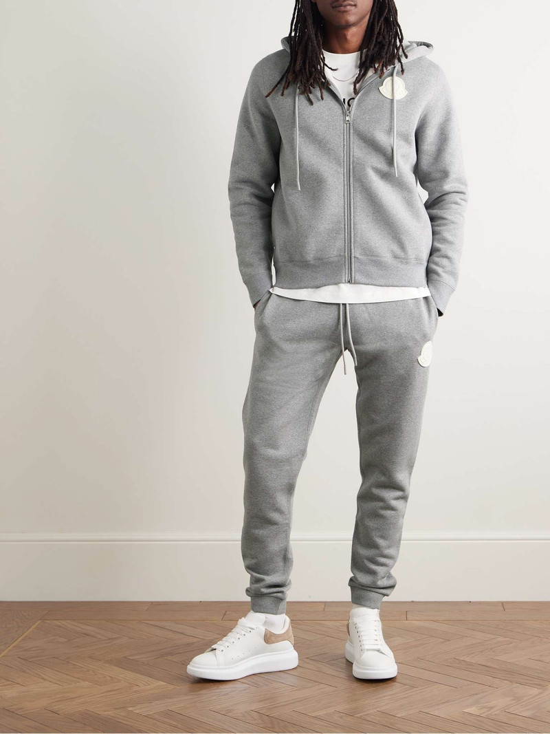 Moncler Logo-Appliquéd Cotton-Jersey Zip-Up Hoodie outlook