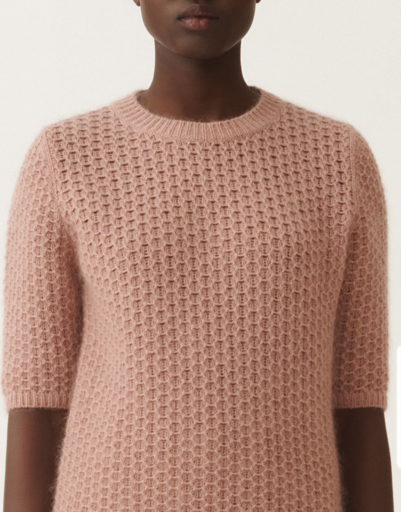 Platinum mohair sweater 5