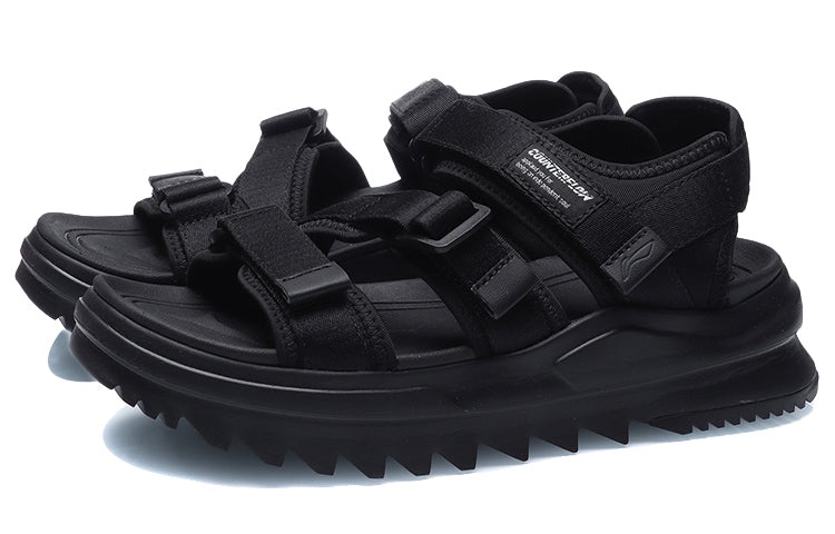 (WMNS) Li-Ning CF Wushi 5S Sandal 'Black' AGUR004-6 - 3