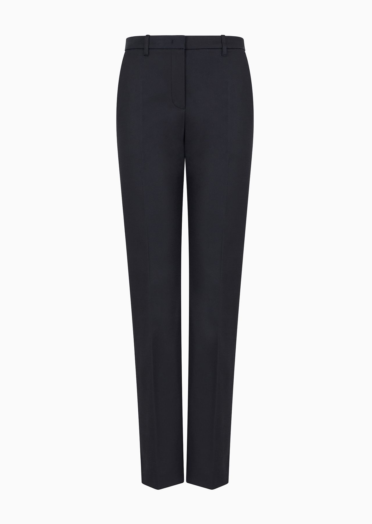 Couture cotton-blend slim-fit trousers - 1