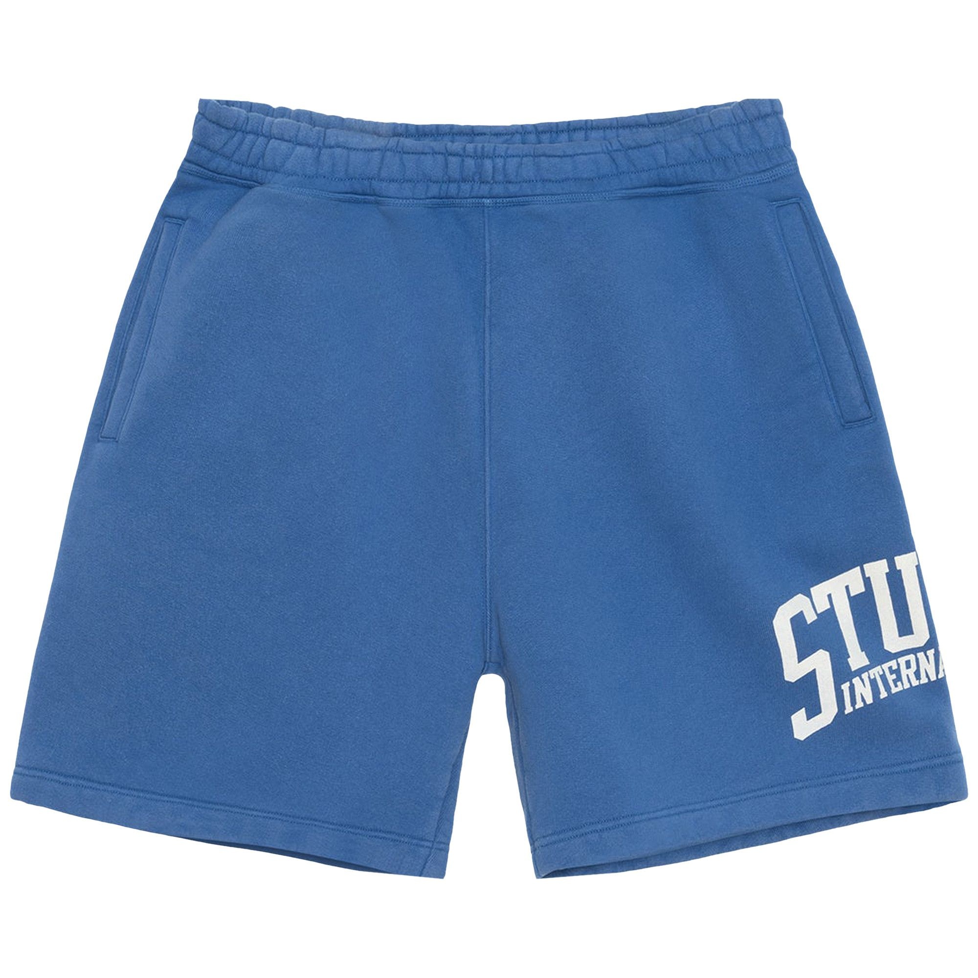 Stussy Fleece International Short 'Blue' - 1