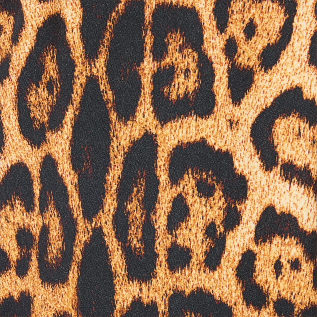 Halter Top with Jaguar Skin Print - 5