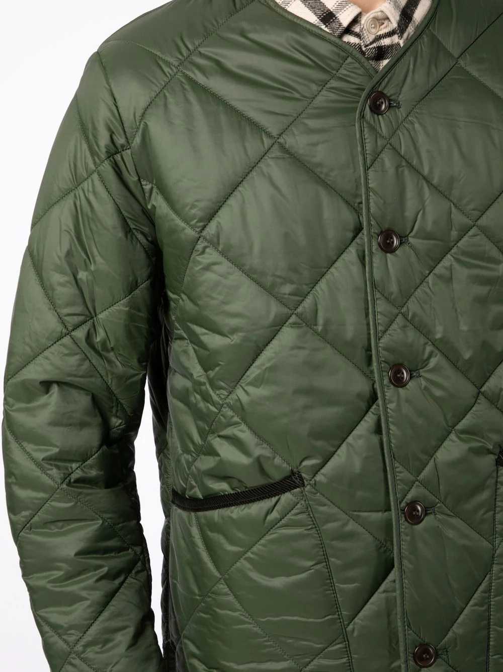 Liddesdale quilted button-up jacket - 5