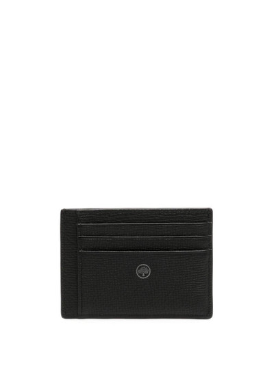 Mulberry logo-plaque detail cardholder outlook