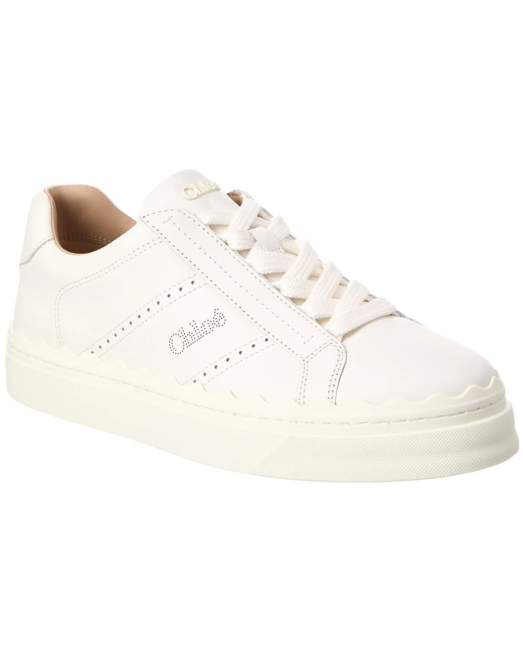 Chloé Lauren Leather Sneaker - 1