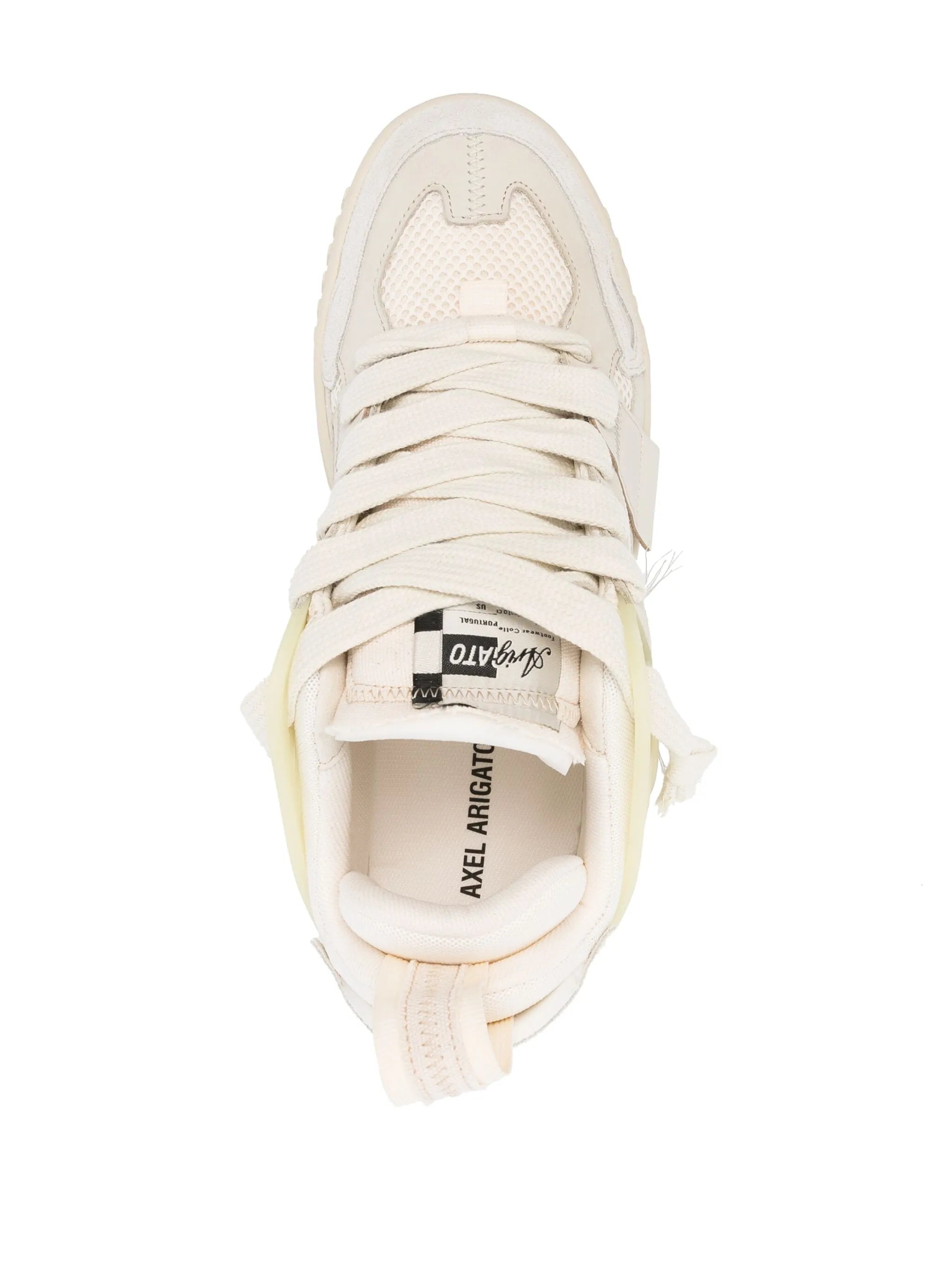 Area Patchwork Leather Sneakers - 4