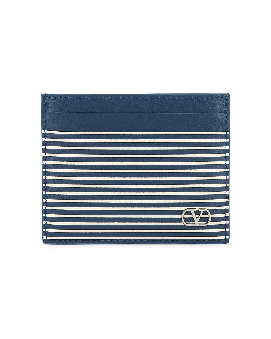 Classic Stripe Card Holder - 1