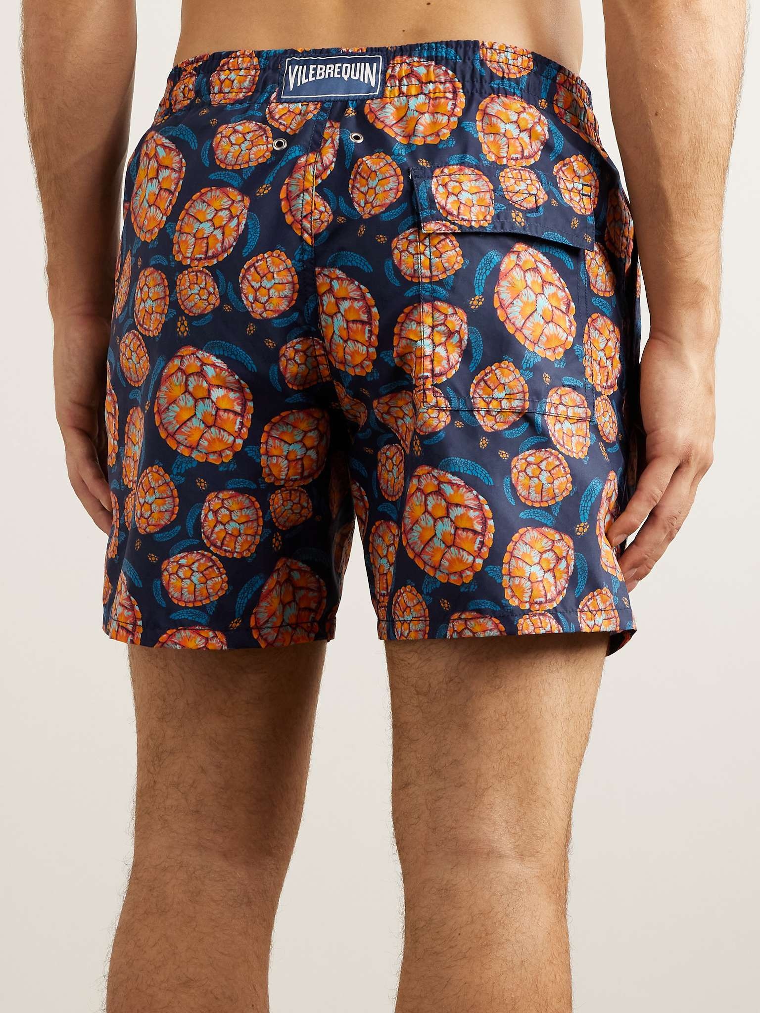 Moorea Straight-Leg Mid-Length Printed Recycled Swim Shorts - 3