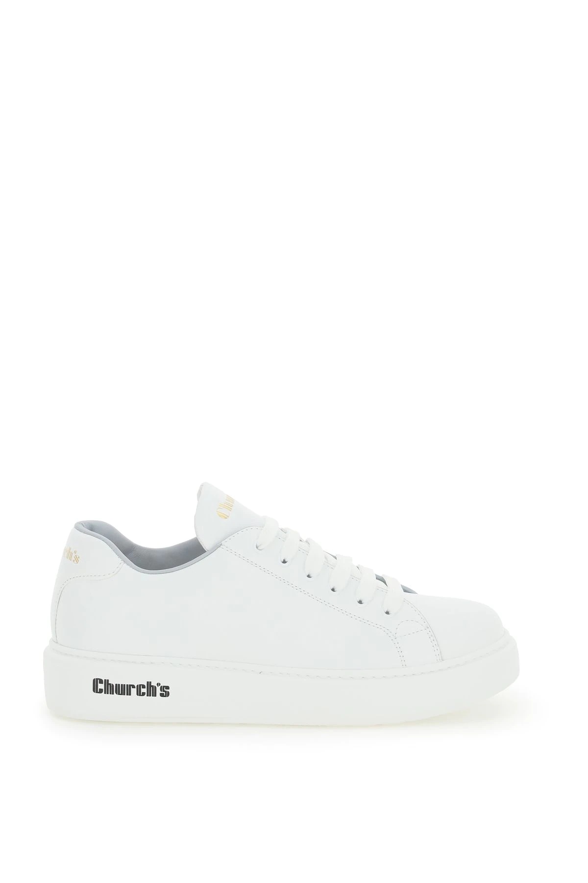 MATCH 1 LEATHER SNEAKERS - 1