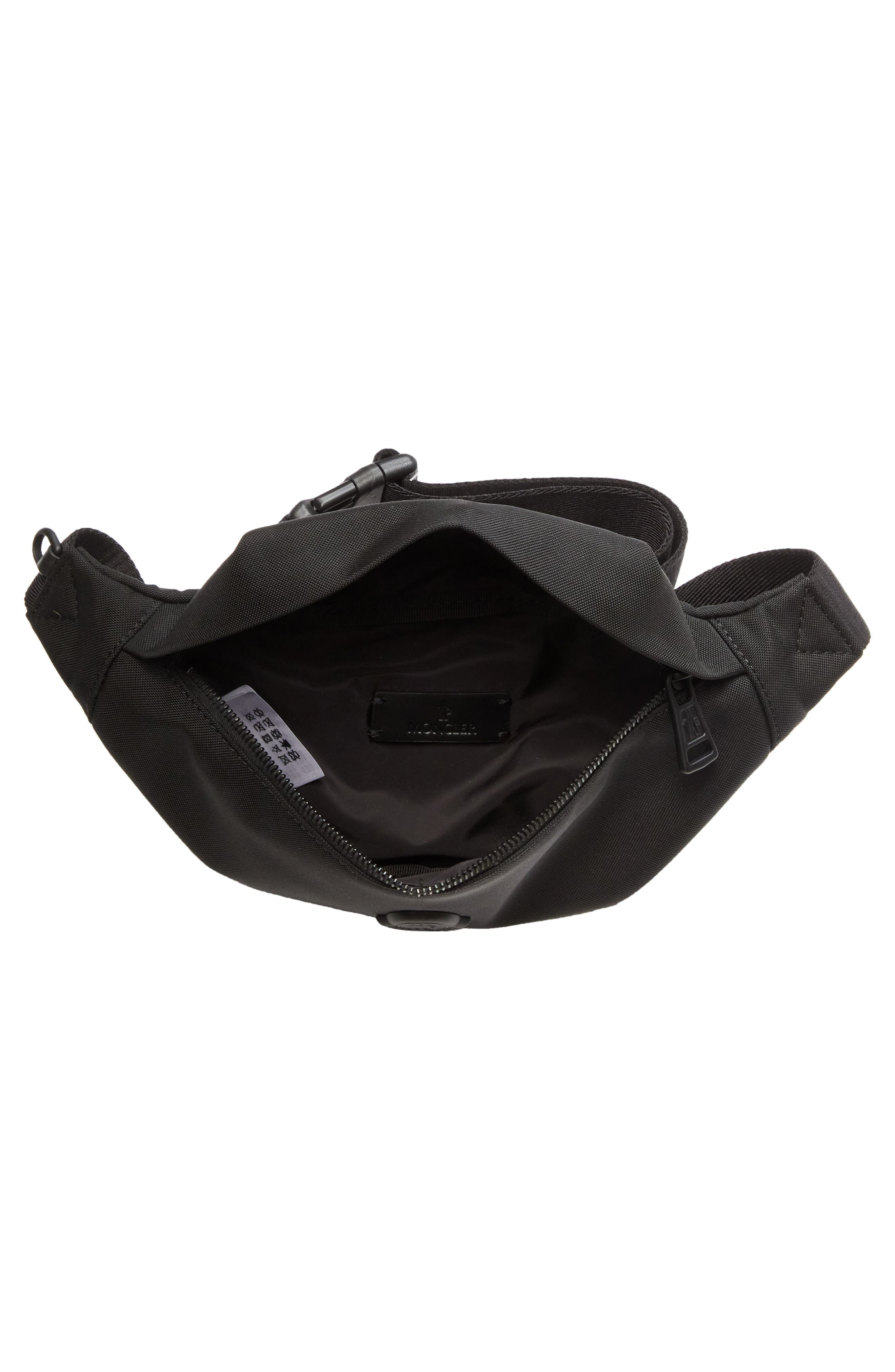 Moncler Small Durance Water Repellent Belt Bag in Black at Nordstrom - 4